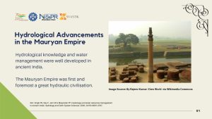Hydrological Advancements of the Mauryan Empire