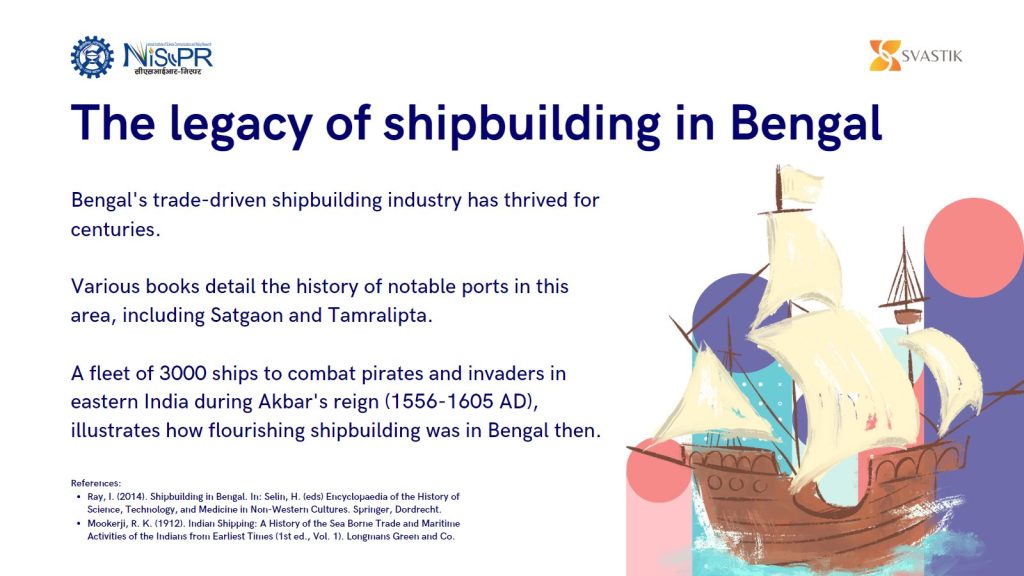 Ship building in Bengal