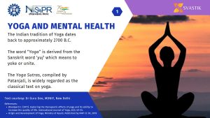 Yoga and Mental Health