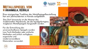 Metallspiegel von Aranmula Kerala